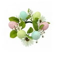 thumbnail image 1 of Easter Egg Wreath Home Egg Decorative Candlestick Wreath, 1 of 9