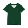 thumbnail image 5 of Lopecy-Sta 2025 Fashion Shirts for Kids Short Sleeve V Neck T-Shirt for 3-14 Years Girls Summer Casual Tee, 5 of 6