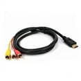thumbnail image 3 of Hdmi to 3rca lotus line 1.5 meters hdmi to color difference line hdmi to av hd line, 3 of 4