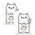 thumbnail image 7 of Yayeee LED Night Lights with Motion Detectors Auto Dusk to Dawn Light Sensors, 2 Pack, Beige Chubby Cat, 7 of 7