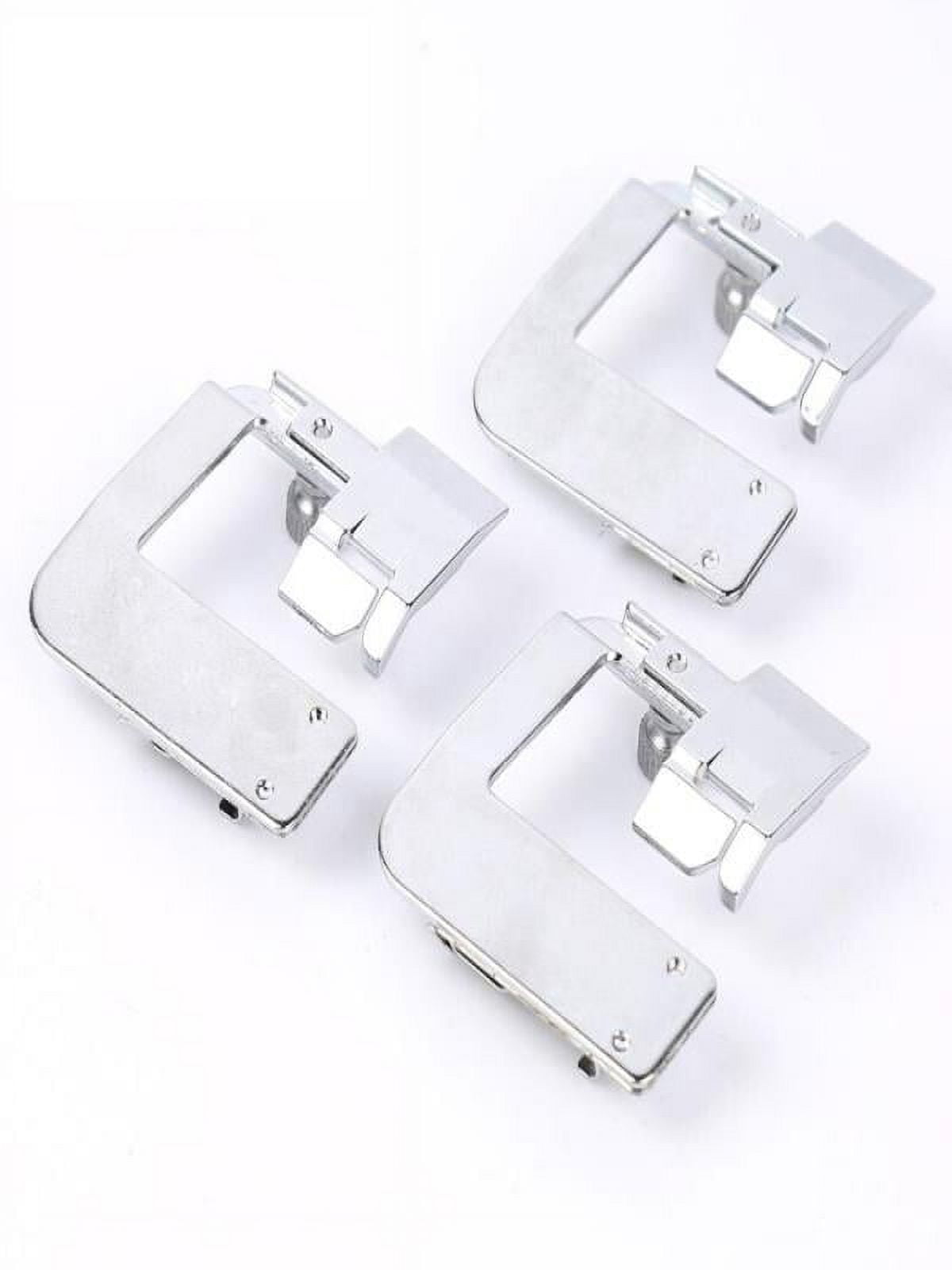 TISEKER 3 Sizes Wide Rolled Hem Pressure Foot Sewing Machine Presser Foot  Hemmer Foot Set 1/2 Inch, 3/4 Inch, 1 Inch for Brother Singer and Other Low
