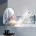 thumbnail image 4 of High-Pressure Handheld Showerhead with 360-Degree Rotation, Multi-Spray Mode Shower Head for Rain and Massage, Non-Clogging ABS Shower Head with Replacement Nozzles(Purple), 4 of 9