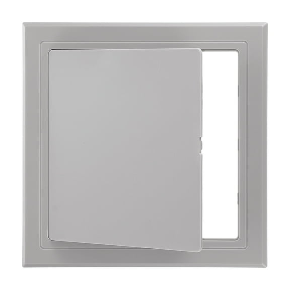 4x4 inch(100x100mm) Self-Adhesive Access Panel, ABS Plumbing Access Doors Easy Wall Hole Cover, Grey