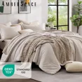 thumbnail image 6 of Amberspace Cationic Dyeing 7-piece Bed in a Bag Comforter Set with Sheets,Oatmeal Beige,Full, 6 of 6