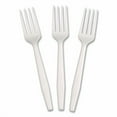 thumbnail image 3 of CPLA Cutlery, Heavyweight Fork, Plastic, White, 1,000/Carton | Bundle of 2, 3 of 5