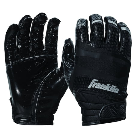 Franklin Sports Hi-Tack Premium Football Receiver Gloves Adult & Youth- Multiple (Best Wide Receiver Gloves 2019)