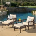 thumbnail image 2 of Noble House Honolulu Brown PE 5 Pc Chat Set, 2 of 19