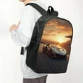 thumbnail image 7 of 1pc Custom Name Personalized Backpack Luxury Sports car design Backpack with Personalization, Large 17Inch Laptop Bag, Lightweight Daypack for , Travel, Work, Birthday/Christmas Gifts for Me, 7 of 7