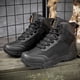 thumbnail image 1 of Botas De Combate Al Aire Libre Botas de trabajo impermeables para hombre, botas de combate transpirables para exteriores, Botas de senderismo y Trekking Likrtyny Tenis De Mujer Tenis De Hombre, 1 of 8
