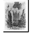 thumbnail image 2 of Historic Framed Print, [Down Sansom Street from Eight Street], 17-7/8" x 21-7/8", 2 of 9