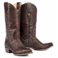 thumbnail image 2 of Women's Stetson Bea Boots Snip Toe Handcrafted Brown, 2 of 2