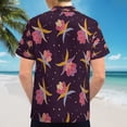 thumbnail image 6 of High Quality Hawaiian Shirts for Men Short Sleeve Aloha Beach Shirt Floral Summer Casual Button Down Shirts Blouses GAPTC3, 6 of 7