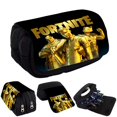 thumbnail image 1 of Kids Fortnite 3D Printed Pencil Case School Students 2 Compartment Large Capacity Stationery Zipper Pouch, 1 of 2