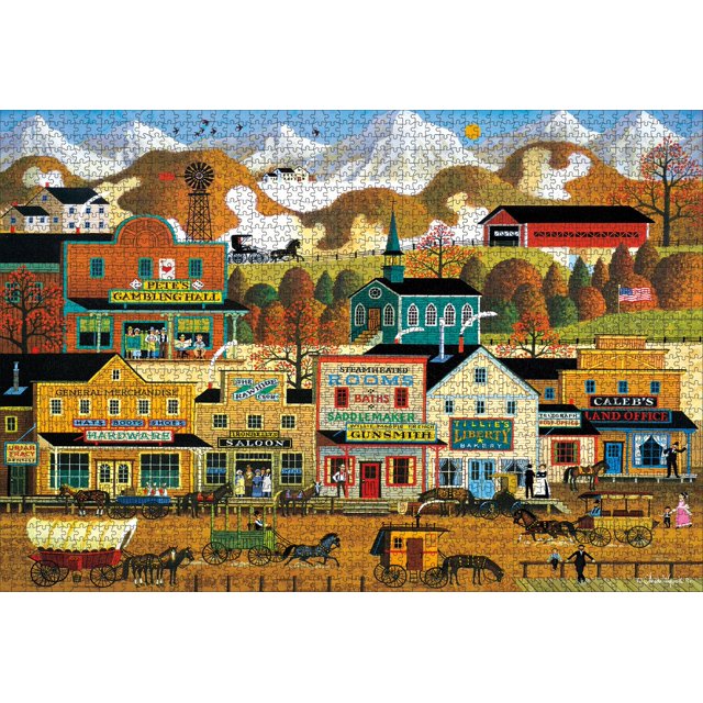 Rompecabezas Buffalo Games Charles Wysocki Pete's Gambling