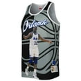 thumbnail image 2 of Men's Mitchell & Ness Shaquille O'Neal Black/Gray Orlando Magic Sublimated Player Tank Top, 2 of 3