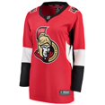 thumbnail image 2 of Women's Fanatics Red Ottawa Senators Breakaway Home Blank Jersey, 2 of 7