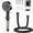 Black, variant on High Pressure RV Shower Head, 5 Mode Filtered Handheld Showerhead Set with One-Click Switching, 59" Hose & Adhesive Bracket for Home Bathroom Travel Trailer