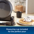 thumbnail image 5 of Oster DiamondForce Vertical Eléctrico -Waffle Maker, Metalizado Oscuro, 5 of 5