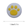 thumbnail image 4 of Sidaley Grips Caps Cómodo antideslizante Thumbstick Cover Controller Accesorios Suministros de videojuegos para doméstico amarillo Type1 NO1, 4 of 6