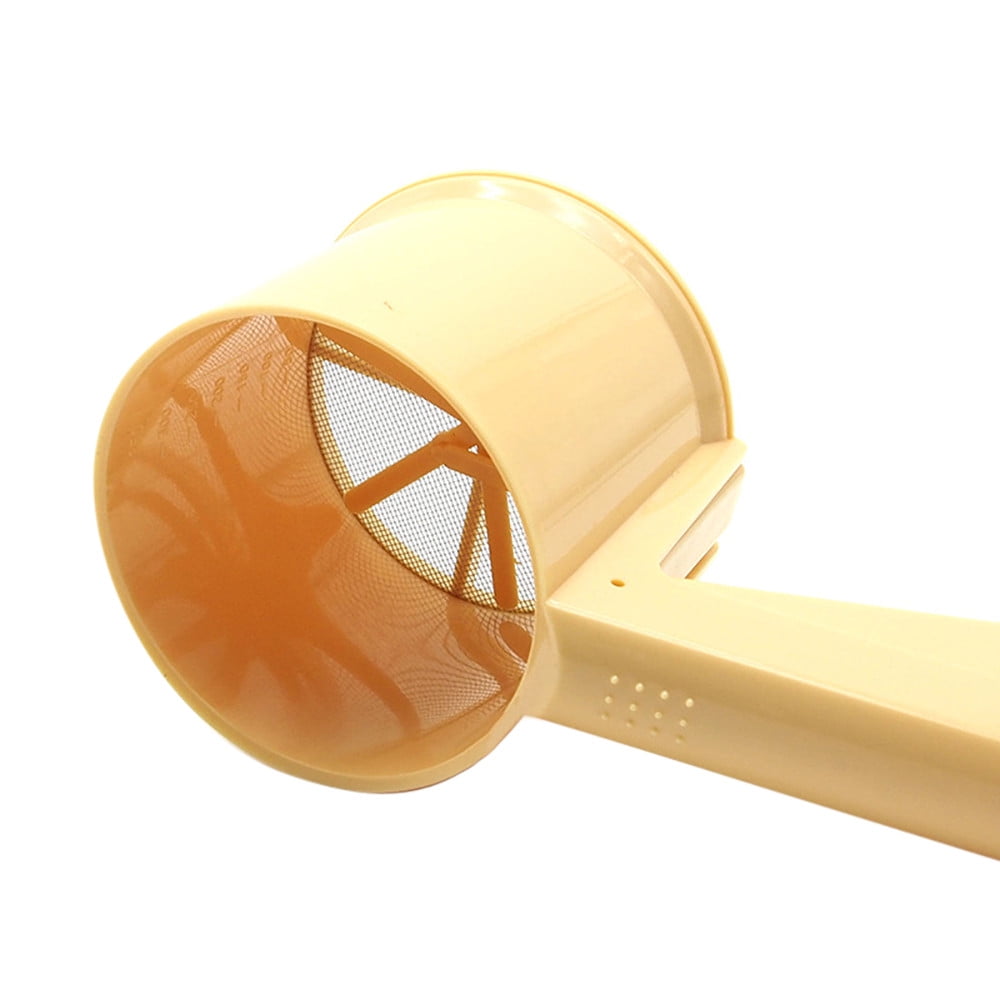 New Plastic Flour Sifter Sieve Filter Baking Icing Sugar Powder