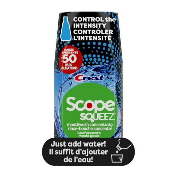 Rince-bouche concentré Scope Squeez, Menthe glacée