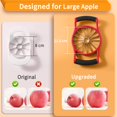 thumbnail image 2 of Cortador de manzanas Newness de acero inoxidable, 13 cm, 16 gajos, 2 of 8
