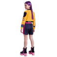 thumbnail image 3 of LumiFest G'irl's Halloween Costume, Pop Singers Idol Group Fancy Dress up Outfit with Tank Jacket & Shorts, Halloween Cosplay Stage Performance Suit for Carnival & Party Events, 3 of 6