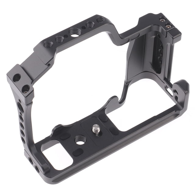 Reemplazo de Jaula de video de Aleación de aluminio de la cámara para una una cámara sen espejo m5 m50 m50ii con soporte de zapato frío de 1/4 pulgadas y 3/8 pulgadas de