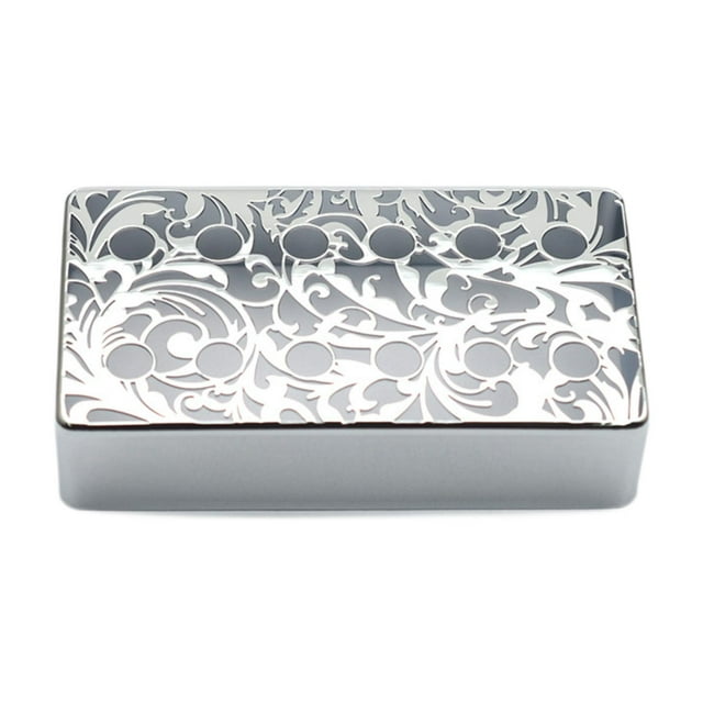 Xuanheng Guitar Pickup Covers 52mm for 6 String Guitar Bridge Replacement Accessories Silver