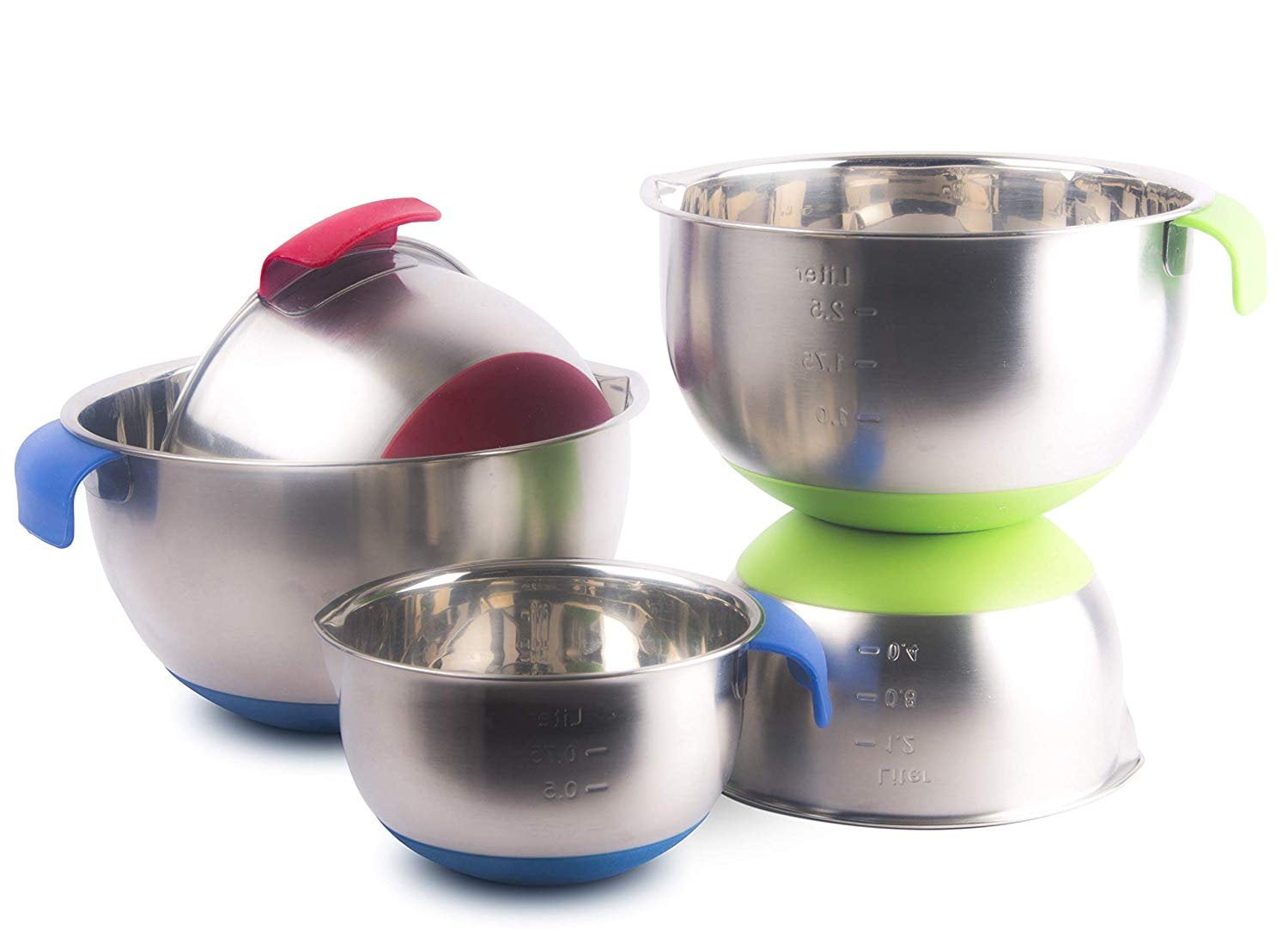 stainless steel mixing bowls