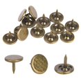 thumbnail image 1 of 100Pcs Upholstery Nail Flat Head Cyan Bronze Iron Decorative Pin Sofa Furniture Accessories9 x 8mm, 1 of 4