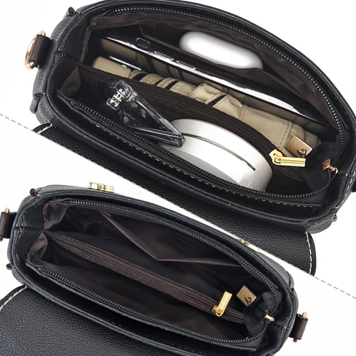 Small Crossbody Bags for Women Trendy Flap Saddle Purses with Shoulder bag