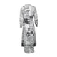 thumbnail image 3 of Vestido camisero de mujer de manga larga, vestido de verano para mujer, vestido largo maxi elegante, vestido de blusa sexy de tallas grandes, vestido túnica largo con cuello en V, vestido, 3 of 5
