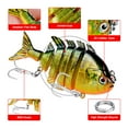 thumbnail image 3 of 14.5g/8cm Fishing Lures Multi Segments Jointed Fishing Tackle With Hooks Suitable For Freshwater Saltwater, 3 of 9