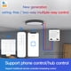 thumbnail image 4 of Smart Light Bombilla Socket Sala de estar Dormitorio Dormitorio Oficina Control remoto Batería Powered 2.4G Controlador de base Dispositivo inteligente 3 Interruptor de pandillas Inevent HA012031-04B, 4 of 7