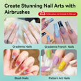 thumbnail image 4 of Set de esmaltes de uñas en gel JODSONE Airbrush, 20 colores, para decoración de uñas, 4 of 7