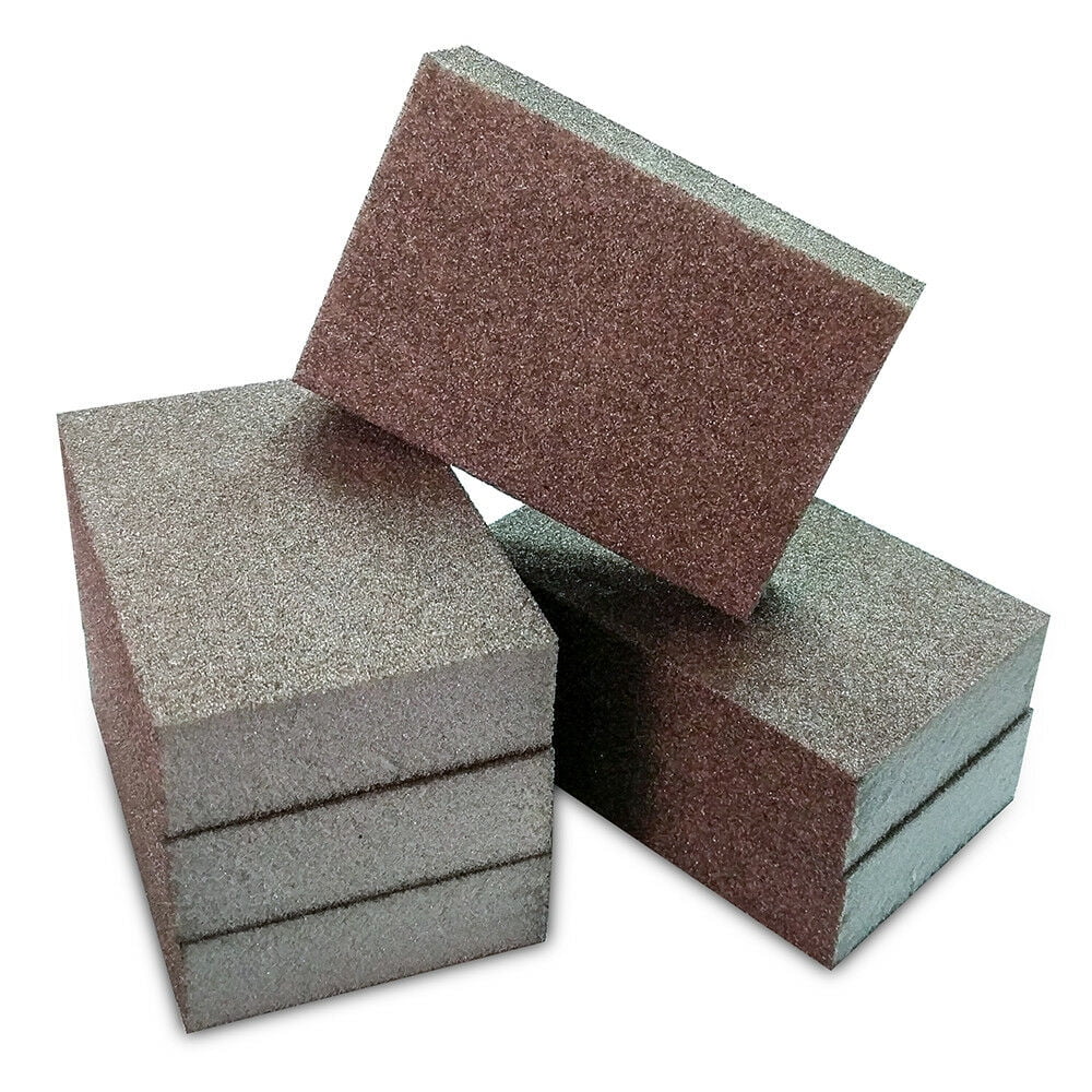 Sanding Sponges, Medium Grit, 6Pack