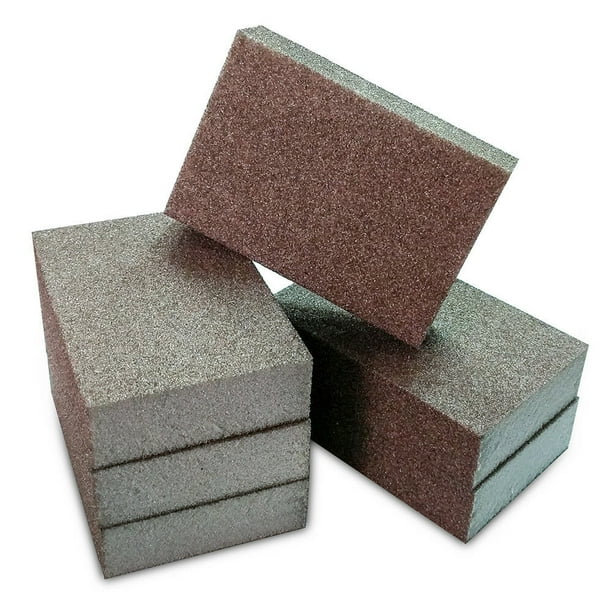 Sanding Sponges, Medium Grit, 6Pack