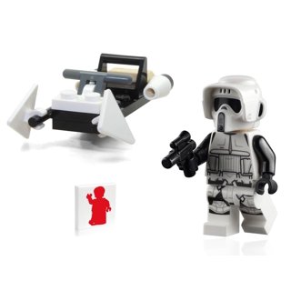 LEGO Mandalorian & Grogu, HAIR Custom Darksaber SILVER 75325 Din Djarin  WEAPONS!