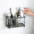 thumbnail image 3 of Clearance Under 5$ Storage Rack FNGZ Iron Toothbrush Rack Bathroom Punch-Free Storage Rack Creative Wall-Mounted Electric Toothbrush Holder, 1*Toothbrush Rack, 3 of 9