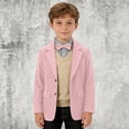 thumbnail image 2 of TBWNWG Boys Corduroy Formal Sport Coat Jacket For Kids Casual Autumn Spring Three Button Suit,Size 13-14 Years, 2 of 7