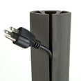 thumbnail image 3 of UT Wire 5 FT Cord Protector and Cover with 3-Channels, Dark Grey, 3 of 6