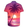 thumbnail image 4 of ZCFZJW Mens Hawaiian Shirts Short Sleeve Regular Fit Casual Button Down Tropical Palm Tree Printed Summer Beach Vacation Tees Shirt Tops Multicolor#03 XXXXXL, 4 of 5