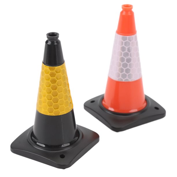 Conos De Tráfico RC, Conos De Tráfico Simulados, Juguete De Decoración Reflectante Para Entrenamiento Para Evitar Obstáculos