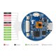 thumbnail image 3 of RP2040 MCU Board with 1.28 Inch Round Touch LCD 65K RGB Base on RP2040 USB C Port Accelerometer Gyroscope Sensor, 3 of 5