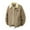 02-Khaki, variant on Atogsazn Men's Sherpa Line Jacket Casual Full Zip Long Sleeve Corduroy Coat Collared Outerwear Tops Outfit 01-Gray XL Fashion