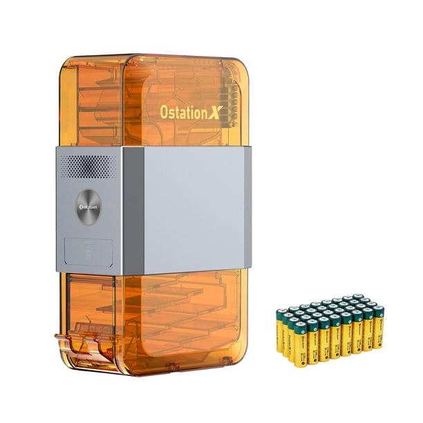 Cargador OLIGHT Ostation X con 32 pilas AA NiMH 3 en 1
