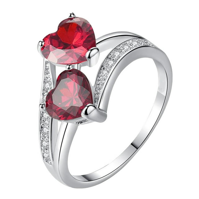 Ladies Fashion Diamond Geometric Abstract Ring Fashion Creative Ring Jewelry