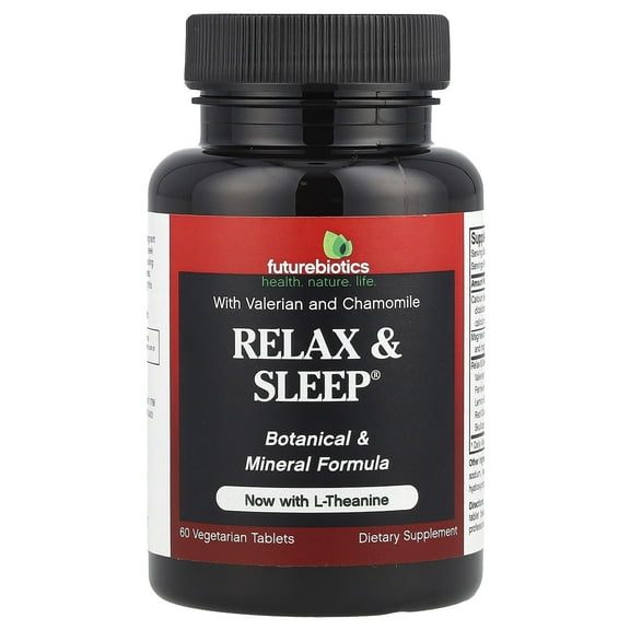 FutureBiotics Relax Sleep 60 Vegetarian Tablets