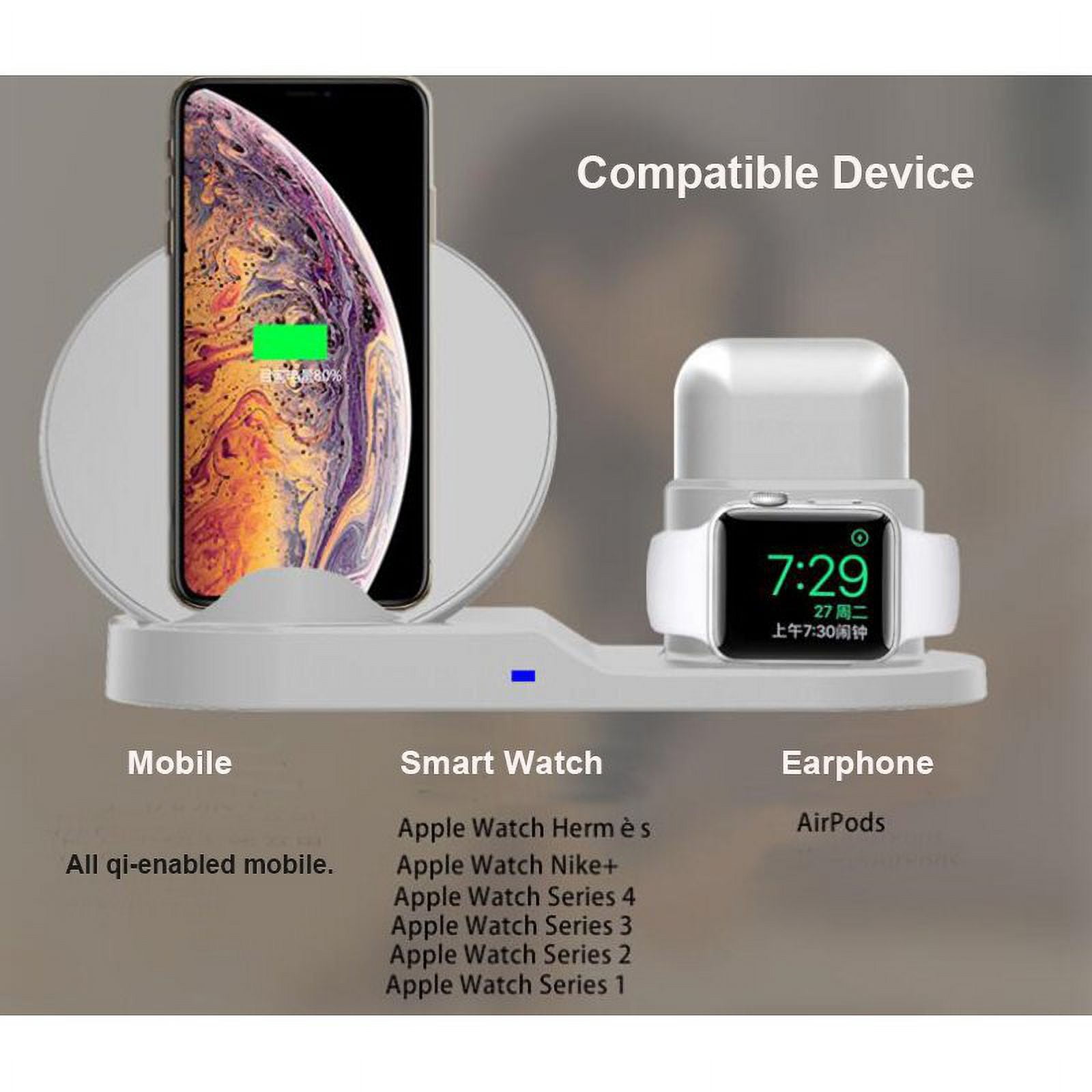 in Fast Wireless Charger for iPhone Plus X XR XS MAX QI